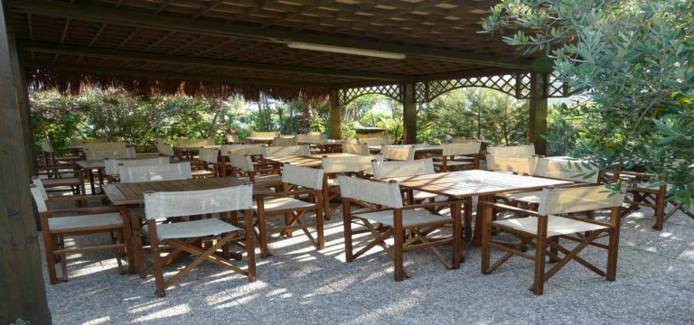 Area Ristoro Stabilimento Balneare Spiaggia La bussola Circeo